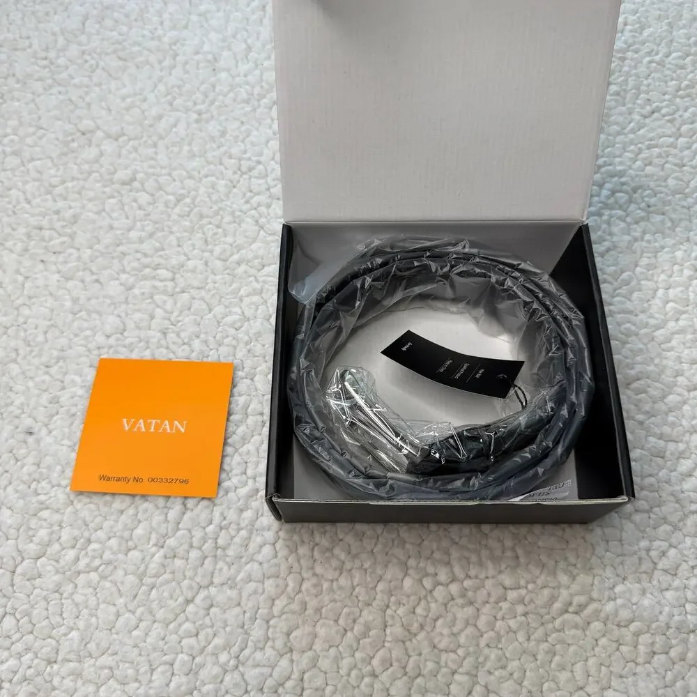 Vatan Men's Leather Dress Belt 30
